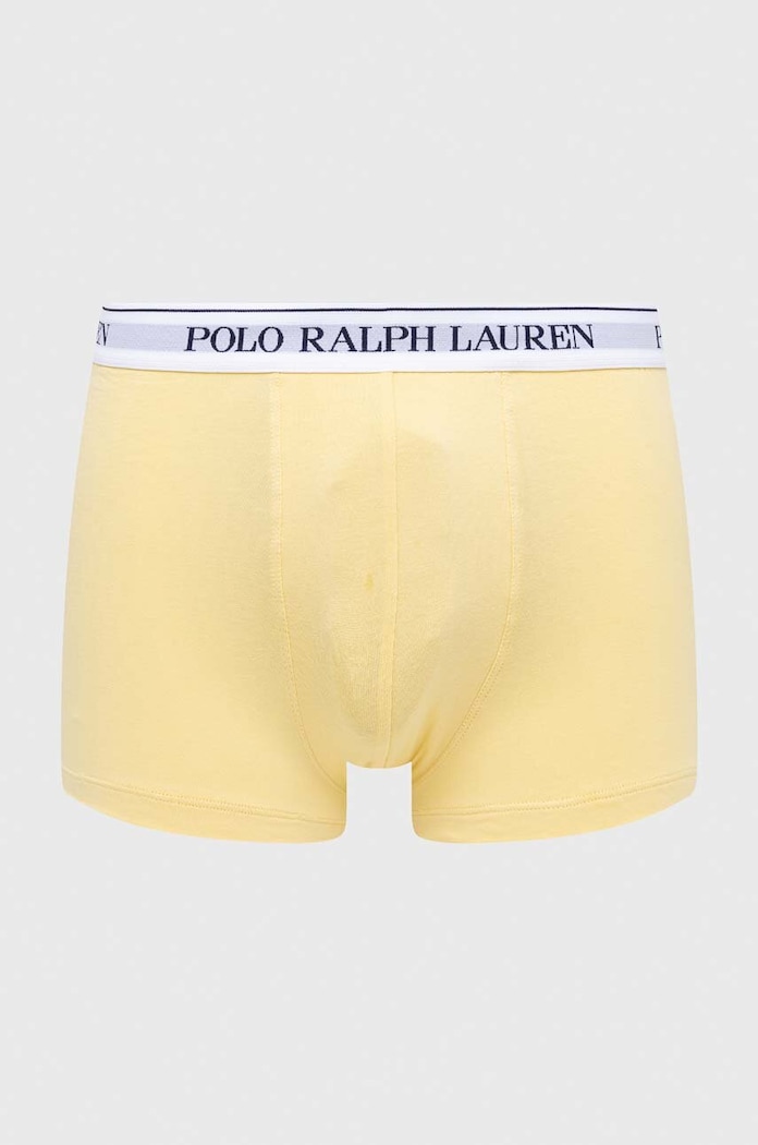 Polo Ralph Lauren μποξεράκι ανδρικό βαμβακερό με ελαστάν 3-pack 714830299 κίτρινο SS26