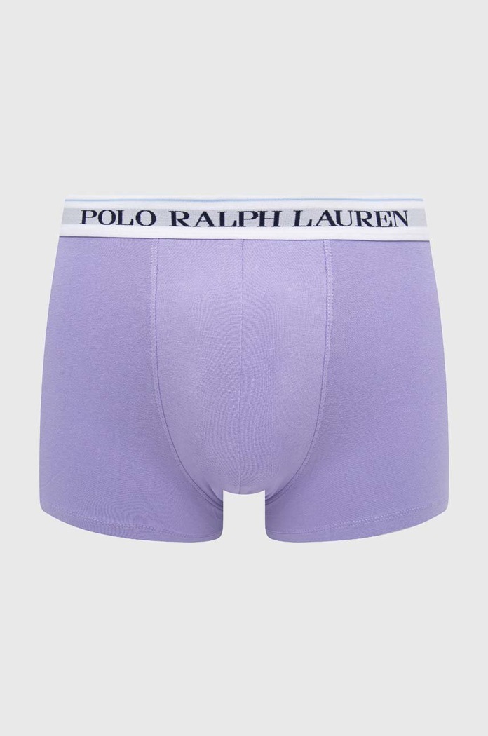 Polo Ralph Lauren moške boksarice iz bombaža z elastanom paket 3 kosov modra 714830299