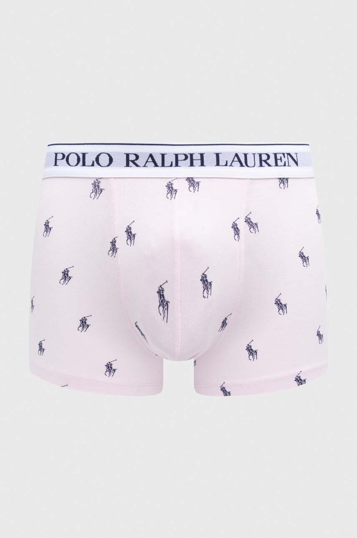 Îmbrăcăminte Polo Ralph Lauren boxeri pentru bărbați din bumbac cu elastan pachet de 3 714830299 albastru