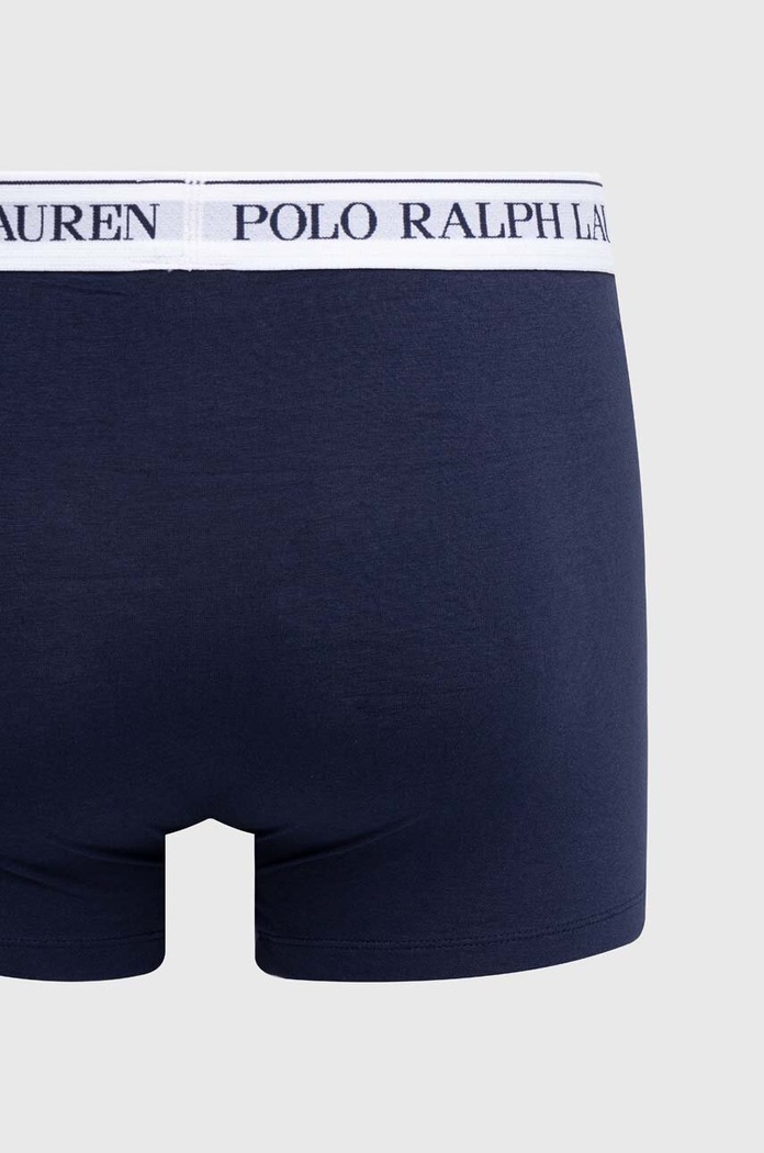 Oblečenie Polo Ralph Lauren boxerky bavlnené s elastanom pánske 3-pak 714830299 tmavomodrá