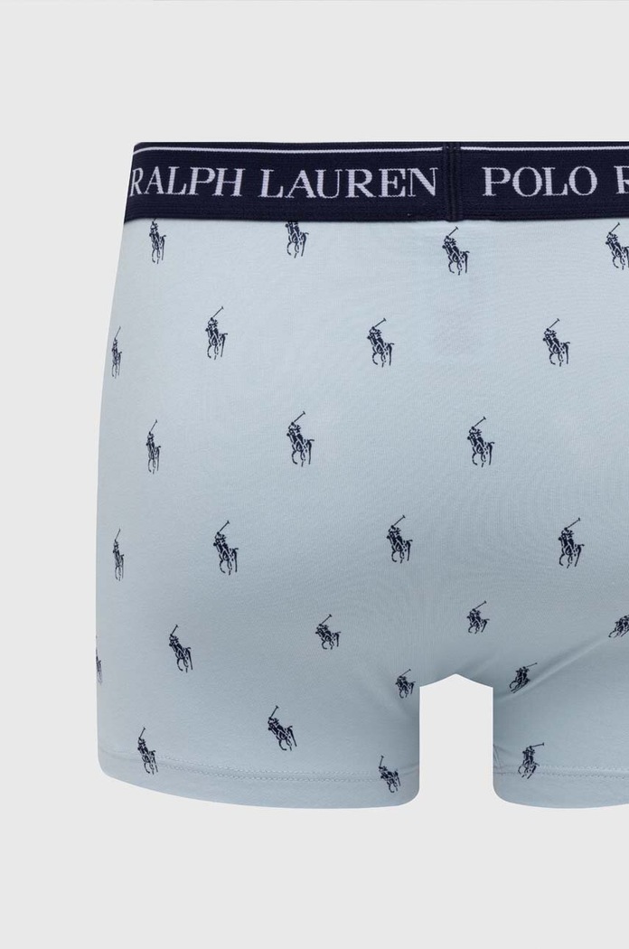 Polo Ralph Lauren bokserki męskie bawełniane z elastanem 3-pack 714830299 granatowy