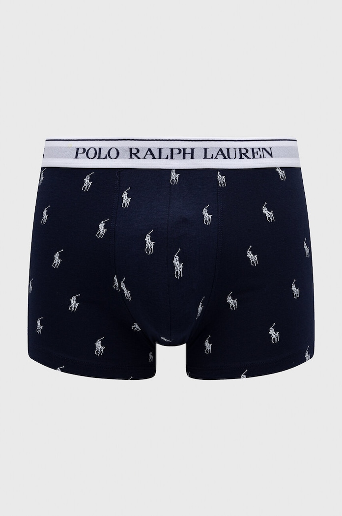 Polo Ralph Lauren boxerky bavlnené s elastanom pánske 3-pak 714830299 tmavomodrá SS26