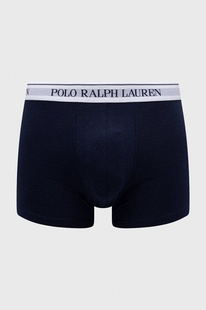 Oblečenie Polo Ralph Lauren boxerky bavlnené s elastanom pánske 3-pak 714830299 tmavomodrá