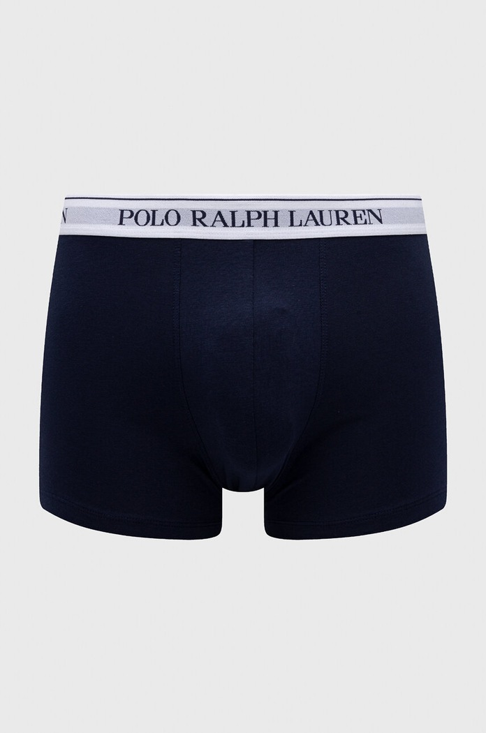 Polo Ralph Lauren boxerky bavlnené s elastanom pánske 3-pak tmavomodrá 714830299
