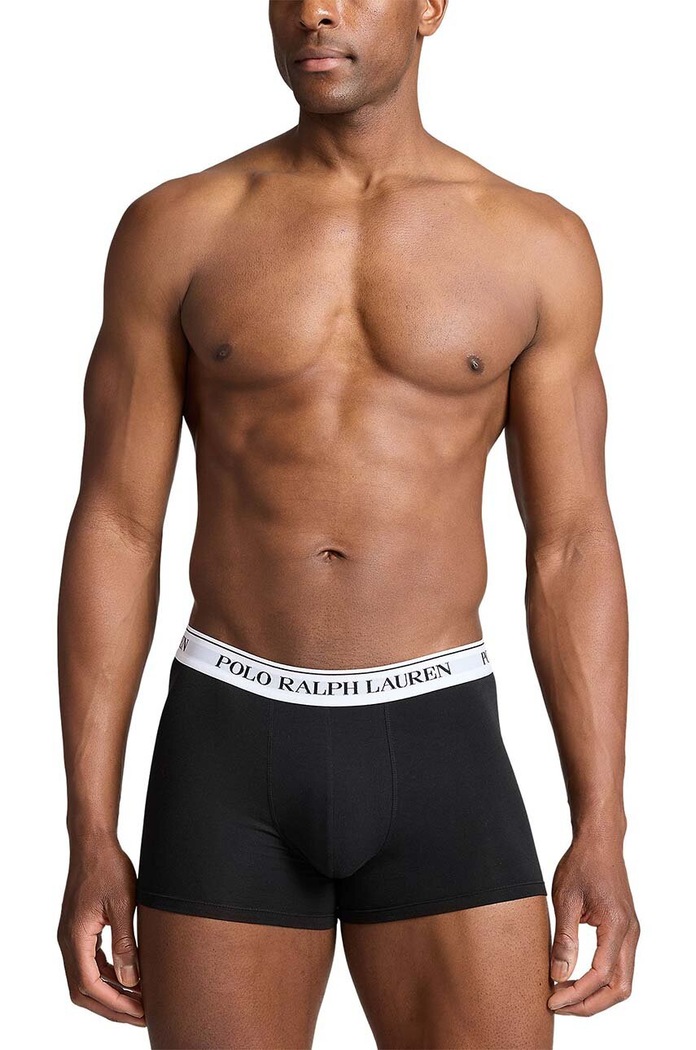 Polo Ralph Lauren bokserki męskie bawełniane z elastanem 3-pack 714830299 zielony