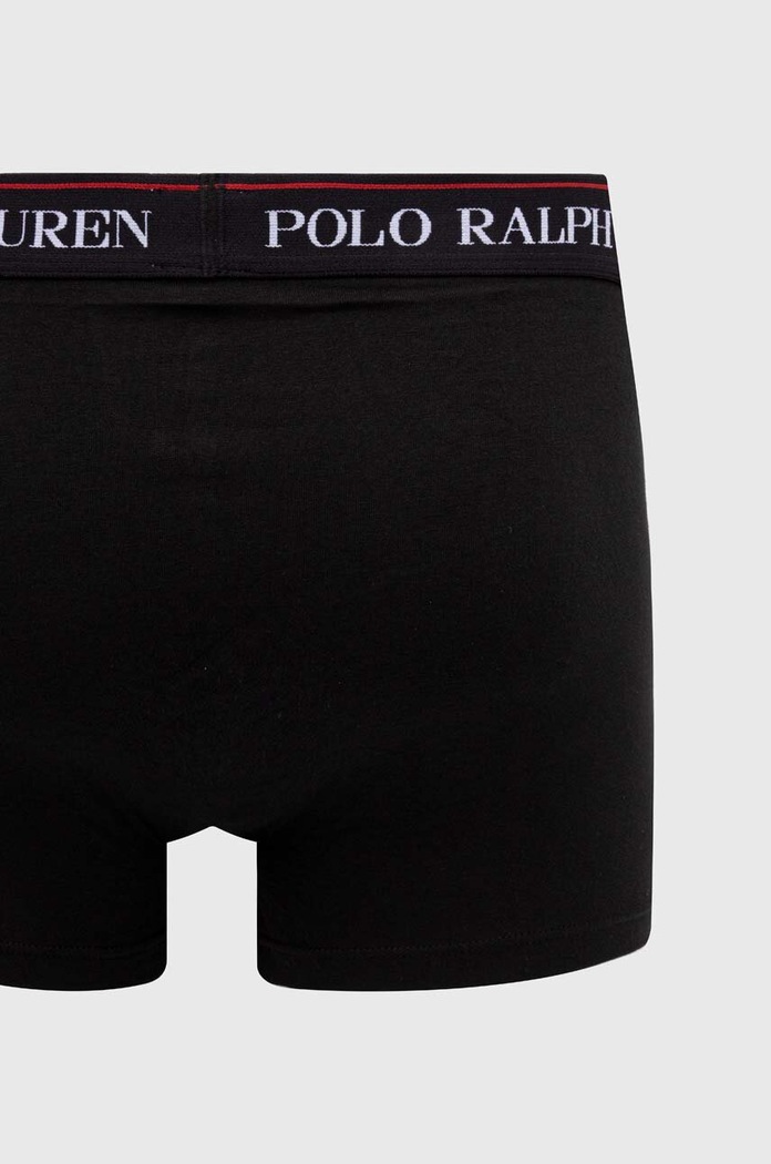 Polo Ralph Lauren boxerky pánske bavlnené s elastanom 3-pak 714830299 burgundské