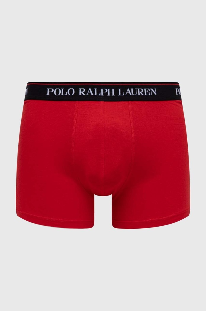 Oblečenie Polo Ralph Lauren boxerky pánske bavlnené s elastanom 3-pak 714830299 modrá