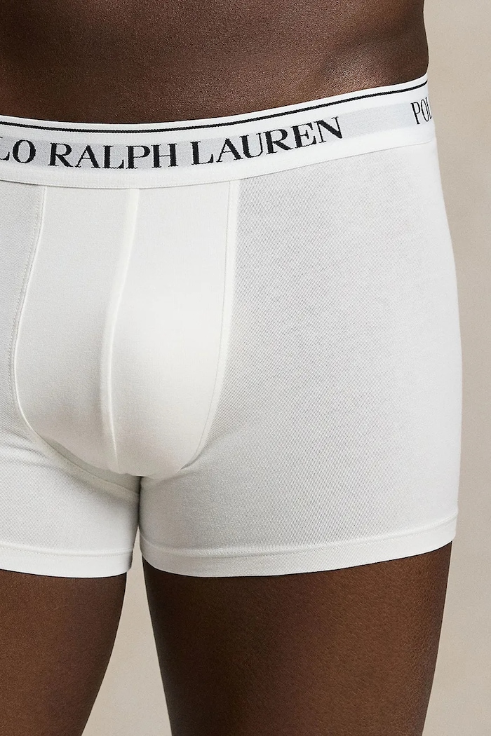 Polo Ralph Lauren bokserki męskie bawełniane z elastanem 3-pack niebieski 714830299