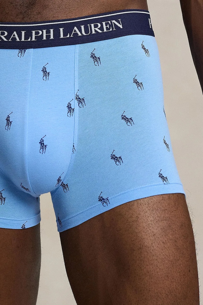 Polo Ralph Lauren boxeri din bumbac cu elastan pentru bărbați pachet de 3 negru 714830299