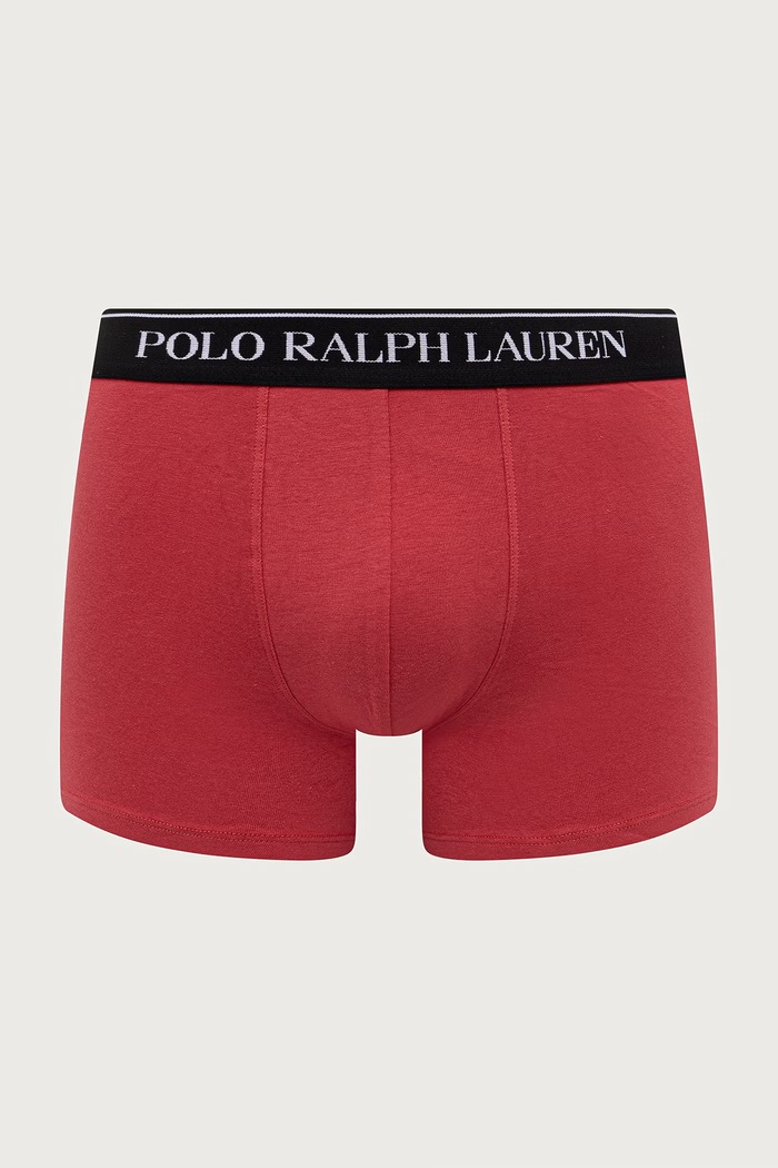 Polo Ralph Lauren bokserki męskie bawełniane z elastanem 3-pack 714830299 czarny SS26