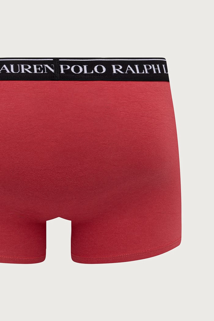 Polo Ralph Lauren bokserki męskie bawełniane z elastanem 3-pack 714830299 czarny