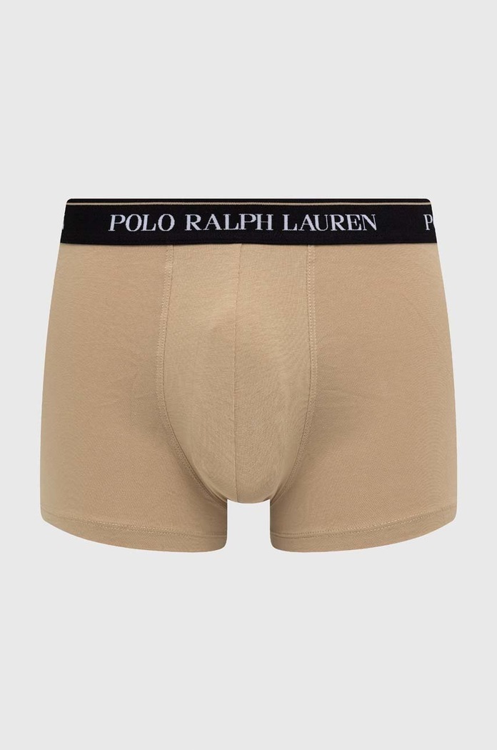 Ruházat Polo Ralph Lauren Boxeralsó férfi pamut elasztánnal 3-as csomag 714830299 fekete