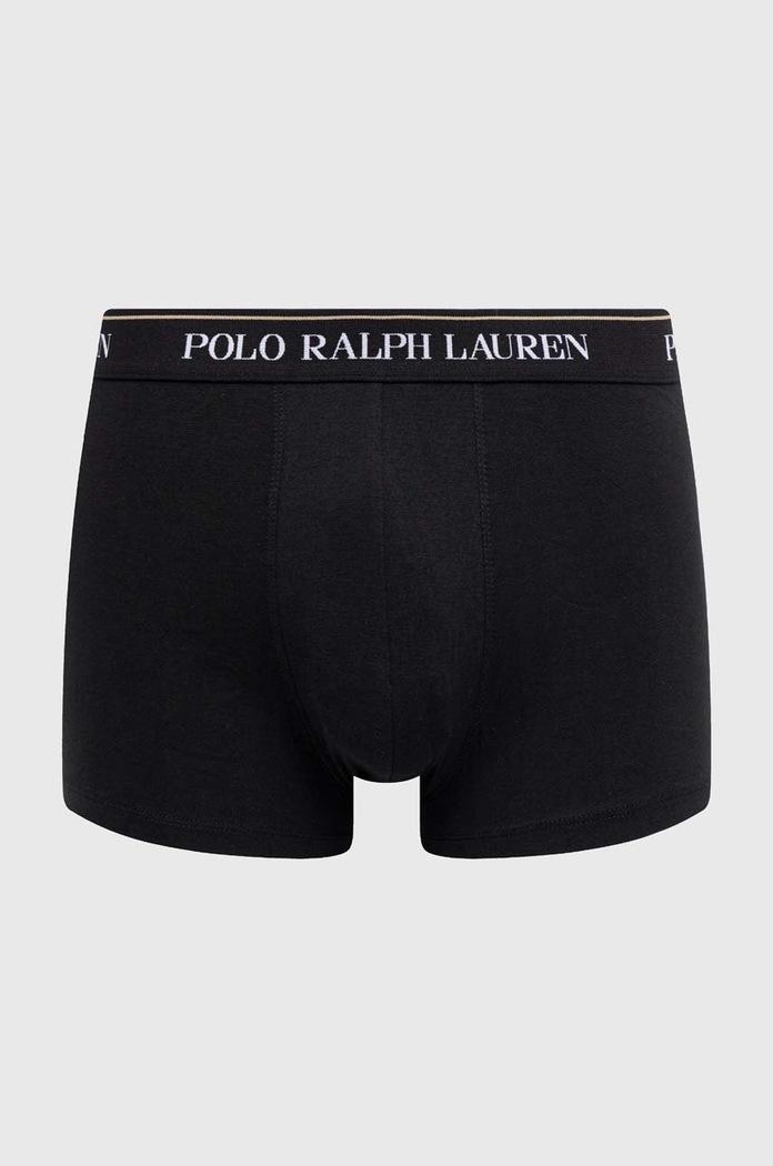 Polo Ralph Lauren Boxeralsó férfi pamut elasztánnal 3-as csomag fekete 714830299