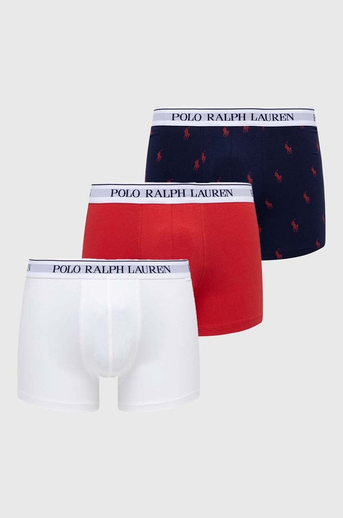 Polo Ralph Lauren Boksarice moške bombažne z elastanom paket 3 kosov pisana 714830299
