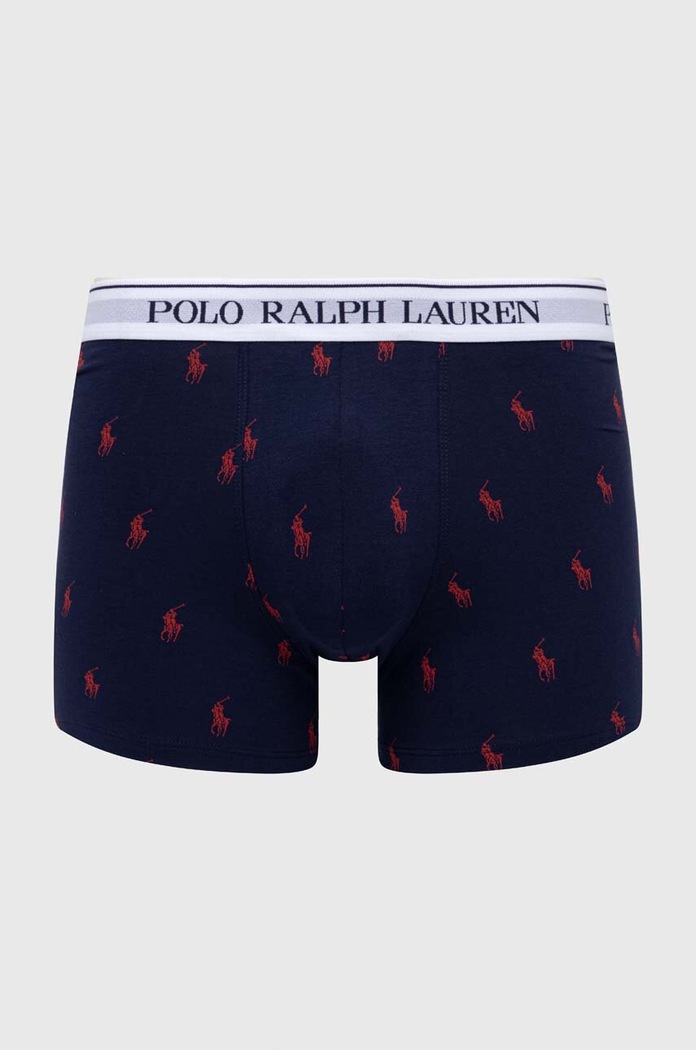 Oblačila Polo Ralph Lauren Boksarice moške bombažne z elastanom paket 3 kosov 714830299 pisana