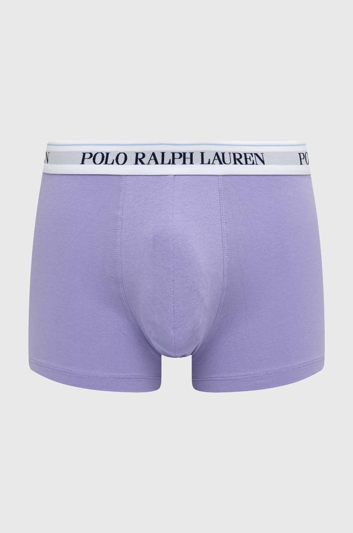 Odzież Polo Ralph Lauren bokserki męskie bawełniane z elastanem 3-pack 714830299 multicolor
