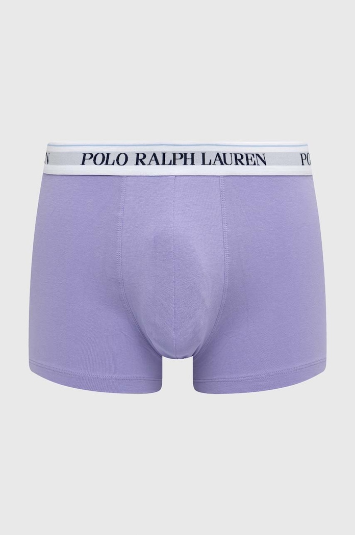 Odzież Polo Ralph Lauren bokserki męskie bawełniane z elastanem 3-pack 714830299 multicolor
