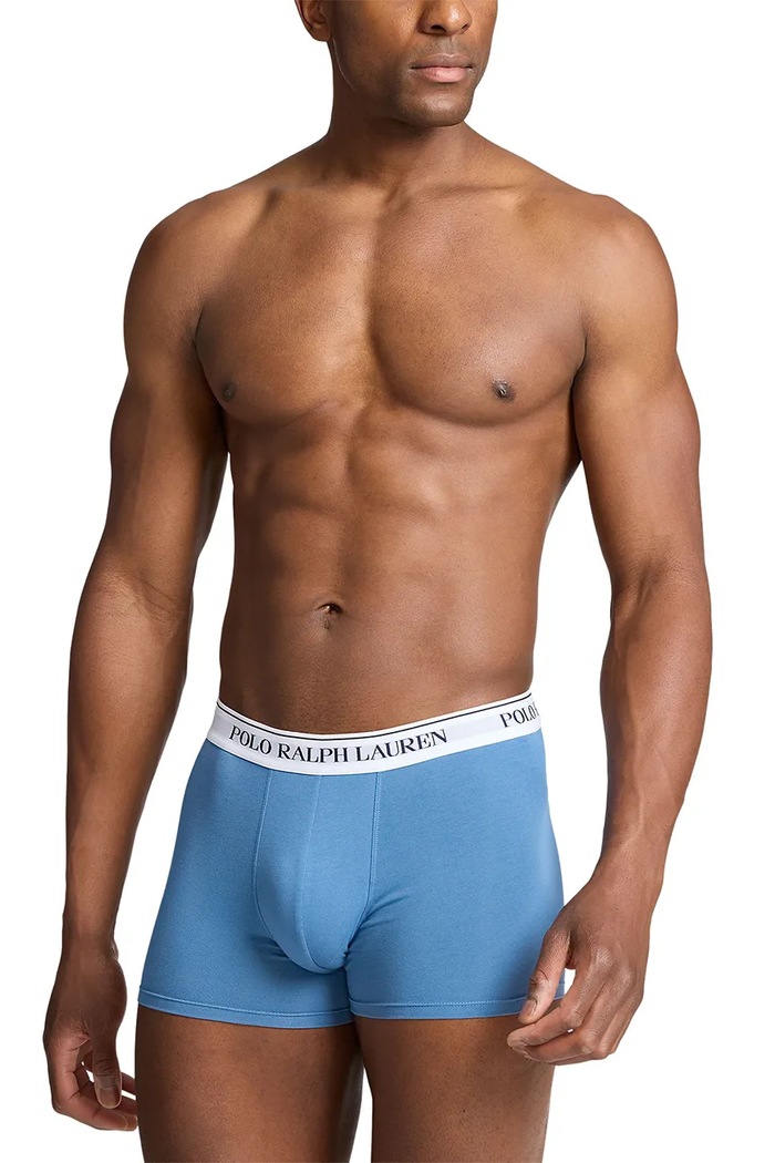 Polo Ralph Lauren boxerky pánské bavlněné s elastanem 3-pack 714830299 vícebarevná