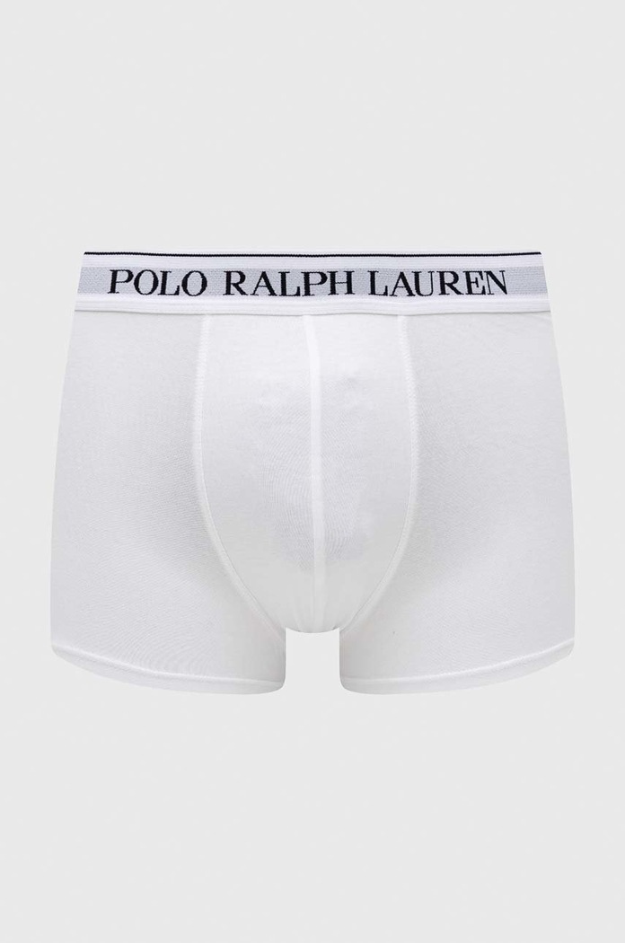 Одяг Polo Ralph Lauren Боксери бавовняні з еластаном 3 шт. 714830299 сірий