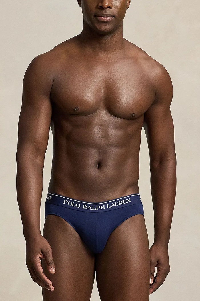 Polo Ralph Lauren Alsónadrág férfi pamuttal 3-as csomag 714840543 sötétkék SS26