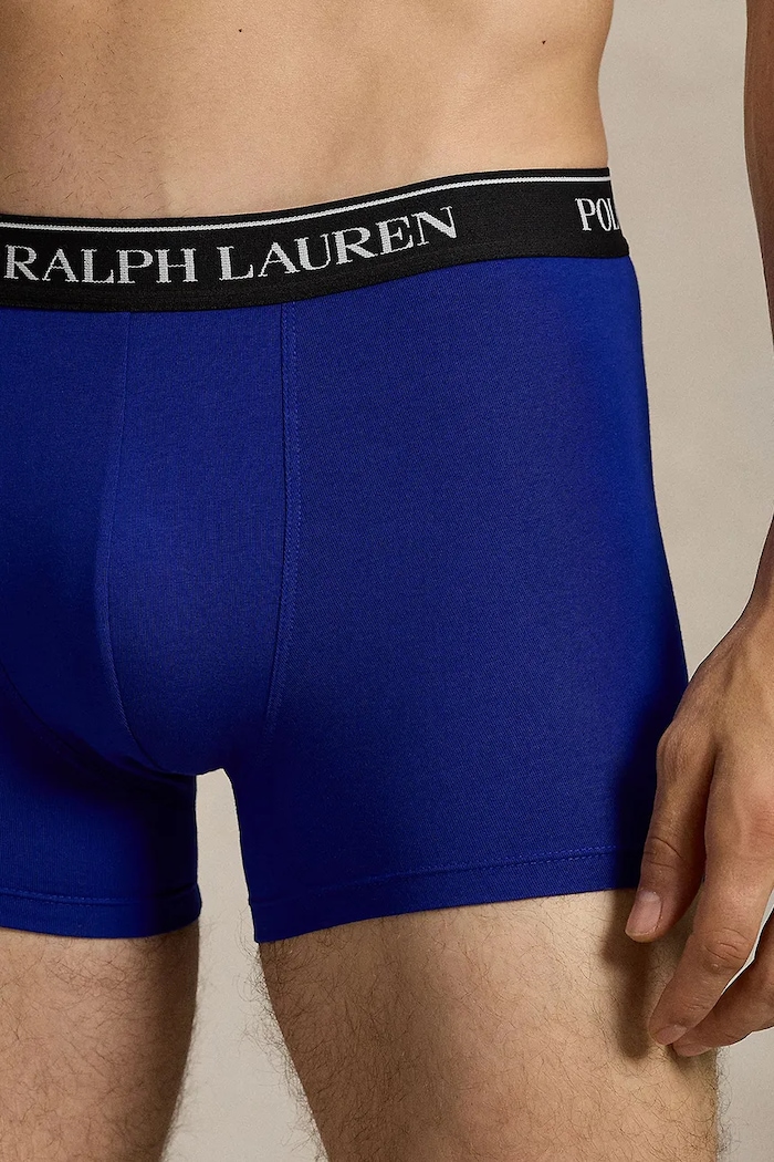 Oblečenie Polo Ralph Lauren boxerky pánske 5-pak 714864292 modrá