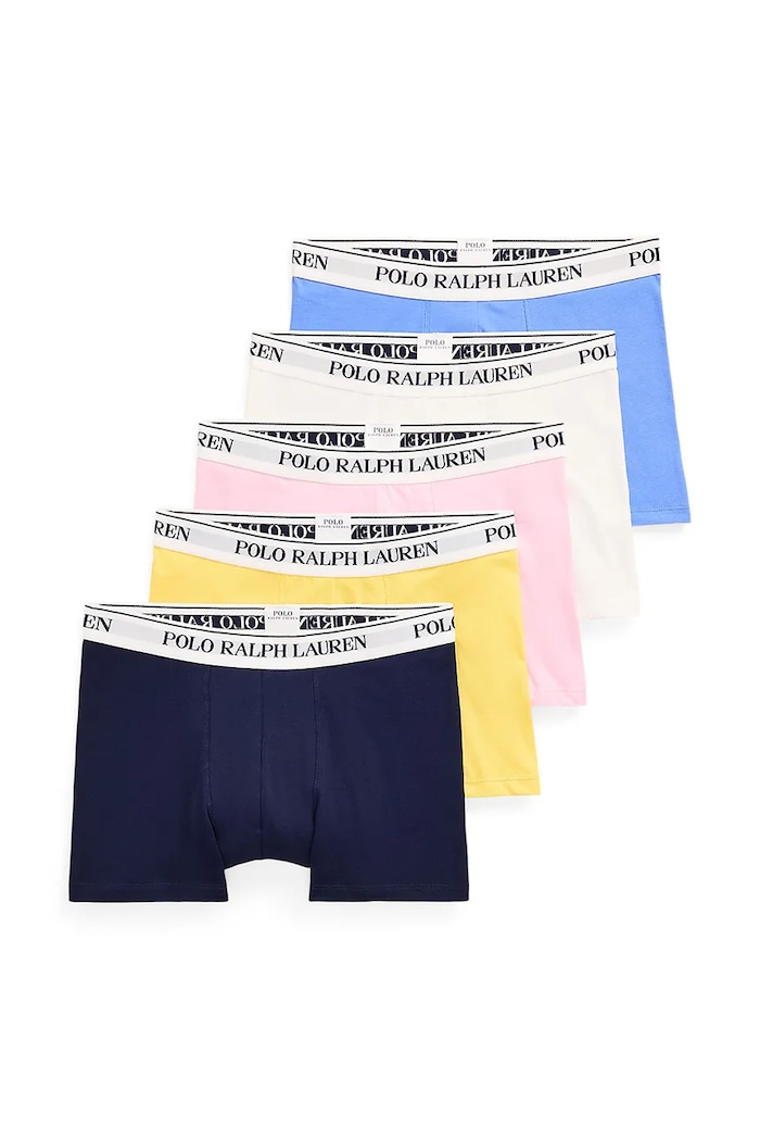 Polo Ralph Lauren Boxerky pánské 5-pack žlutá 714864292