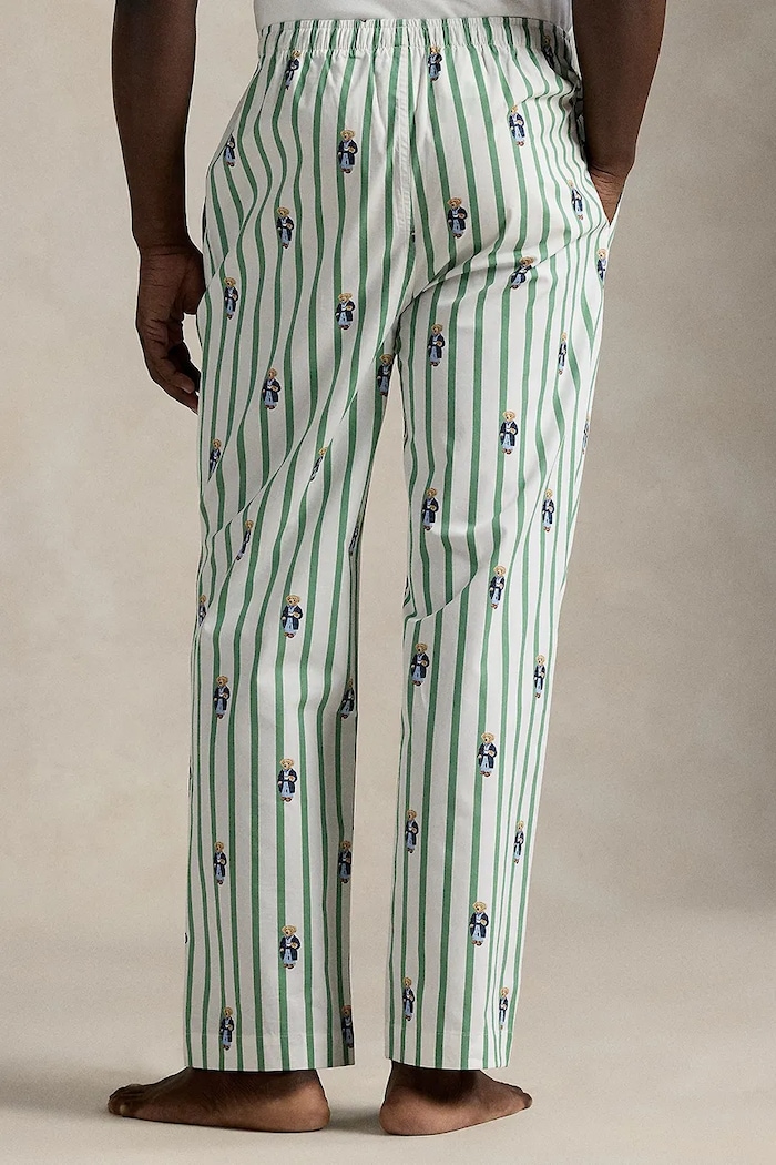 Polo Ralph Lauren pantaloni de pijama bărbați din bumbac 714899509 bej SS26