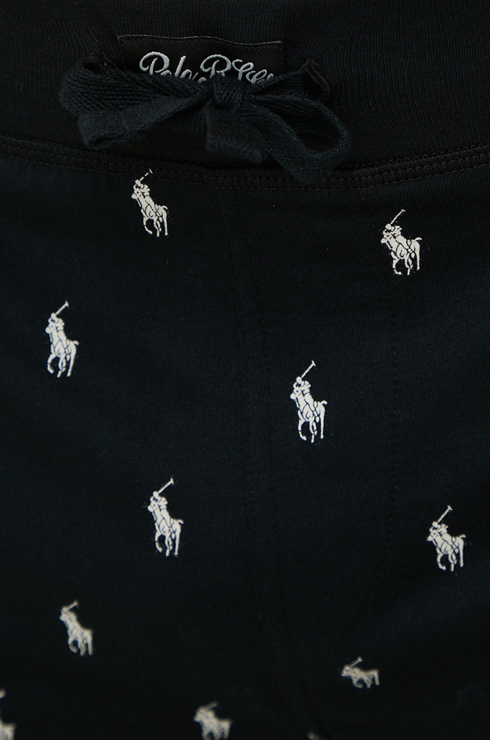 Polo Ralph Lauren szorty piżamowe bawełniane czarny 714899513