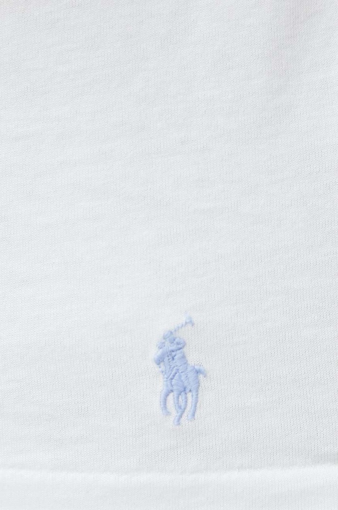 Polo Ralph Lauren t-shirt piżamowy bawełniany 714899613 biały