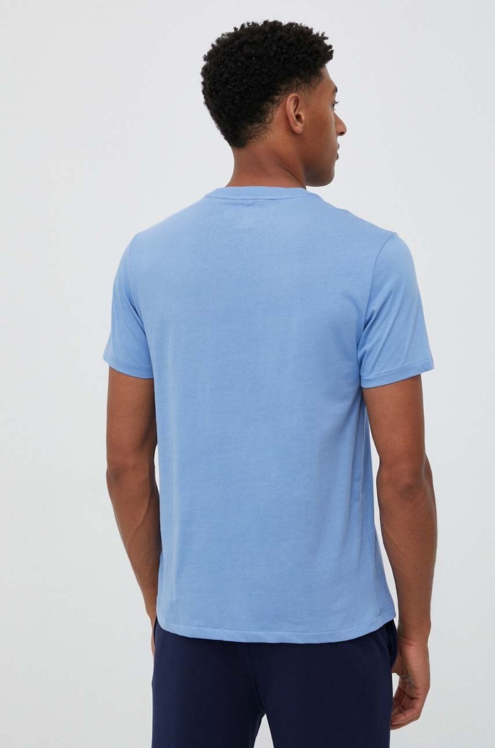 Ρούχα Βαμβακερή πιτζάμα μπλουζάκι Polo Ralph Lauren 714899613 μπλε