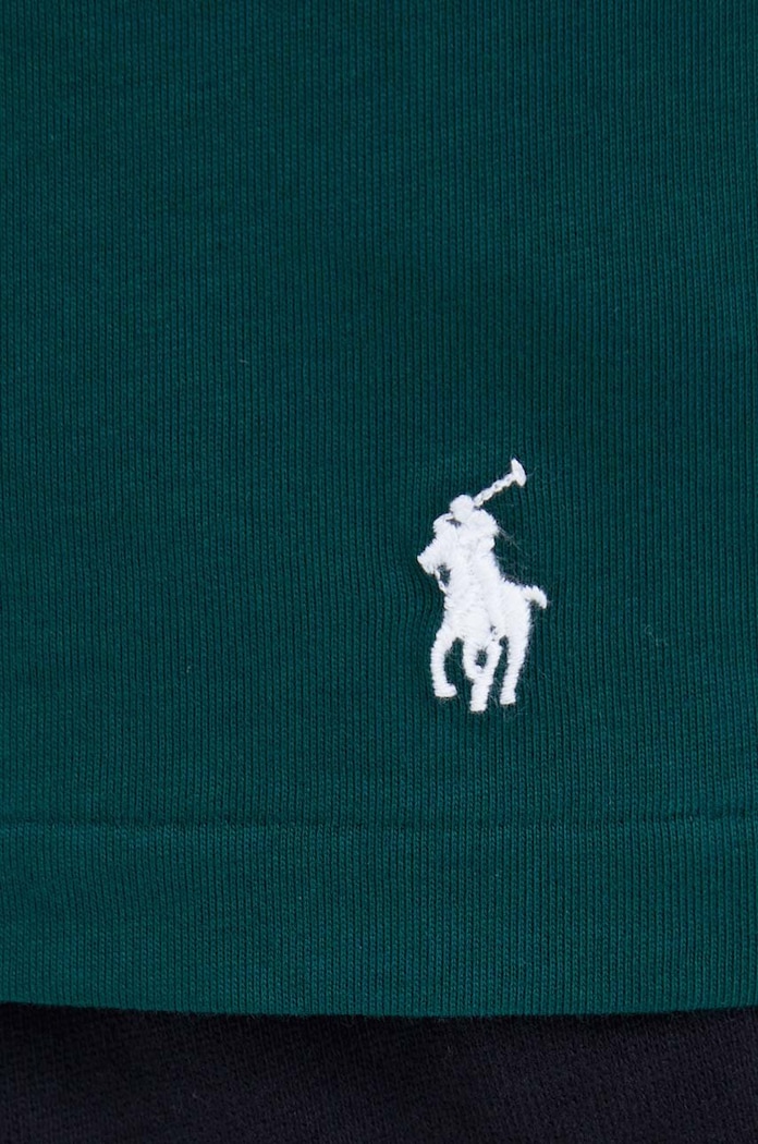 Polo Ralph Lauren t-shirt piżamowy bawełniany zielony 714899613