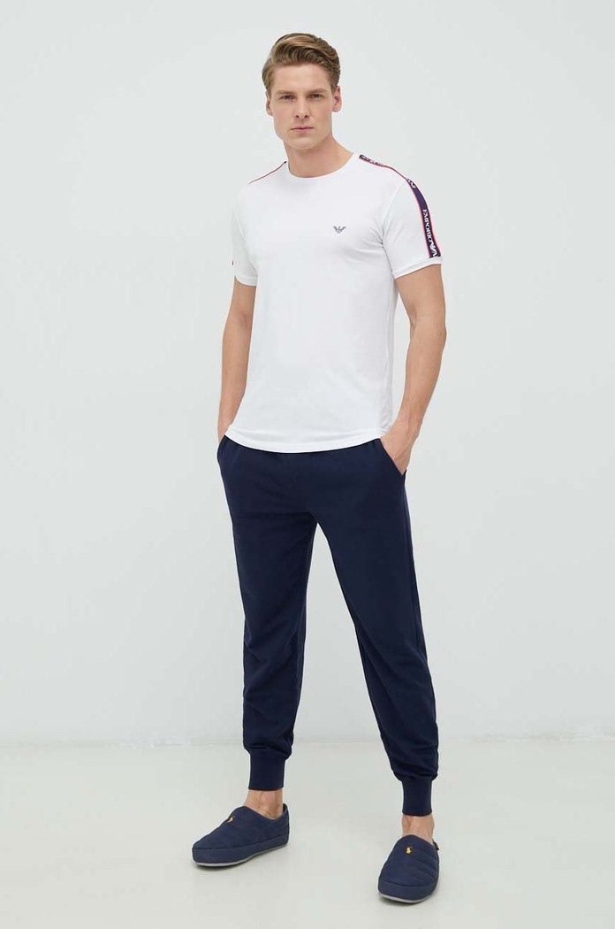 Παντελόνι lounge Polo Ralph Lauren 714899621 σκούρο μπλε AW24