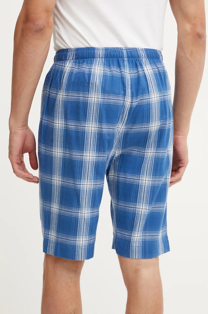 Oblečení Polo Ralph Lauren pyžamové šortky pánské bavlněné 714899636 modrá