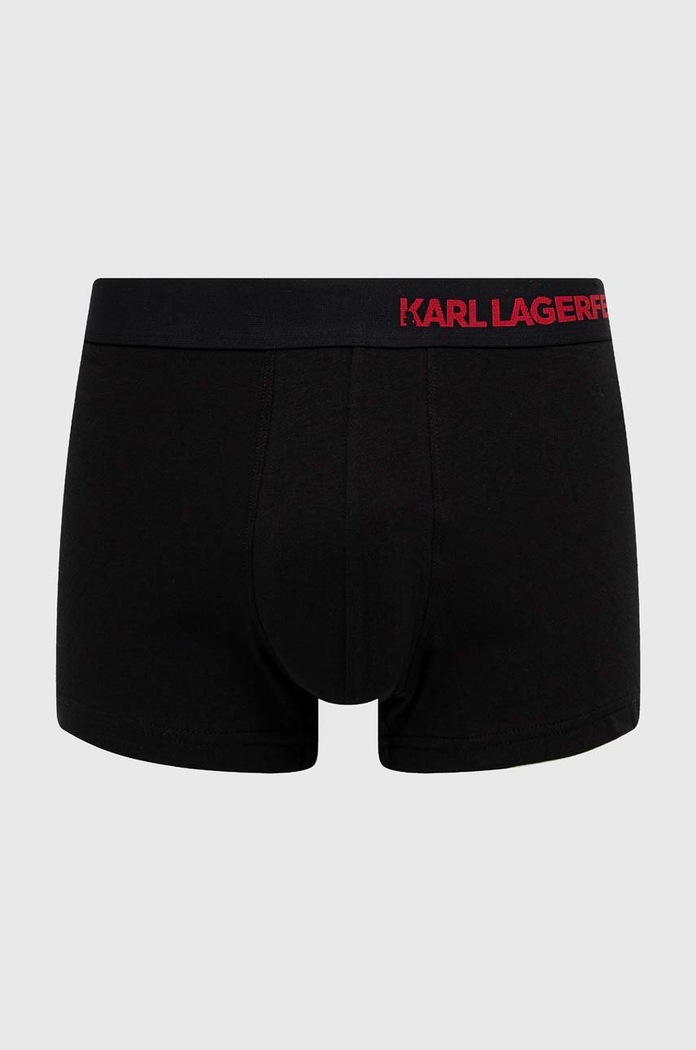 Boxerky Karl Lagerfeld 3-pack černá 230M2100