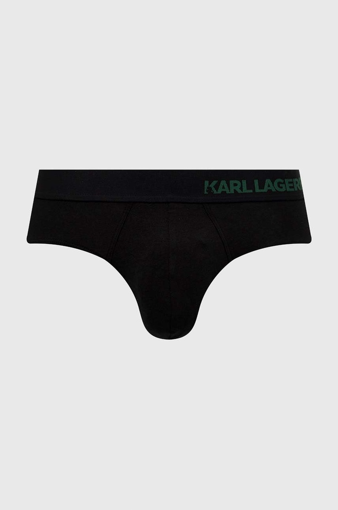 Karl Lagerfeld slipy 3-pack czarny 230M2102