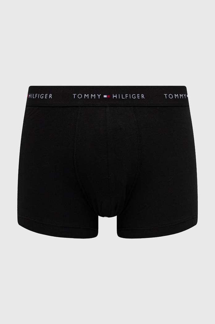 Oblečenie Boxerky Tommy Hilfiger 3-pak UM0UM02763.PPYX čierna