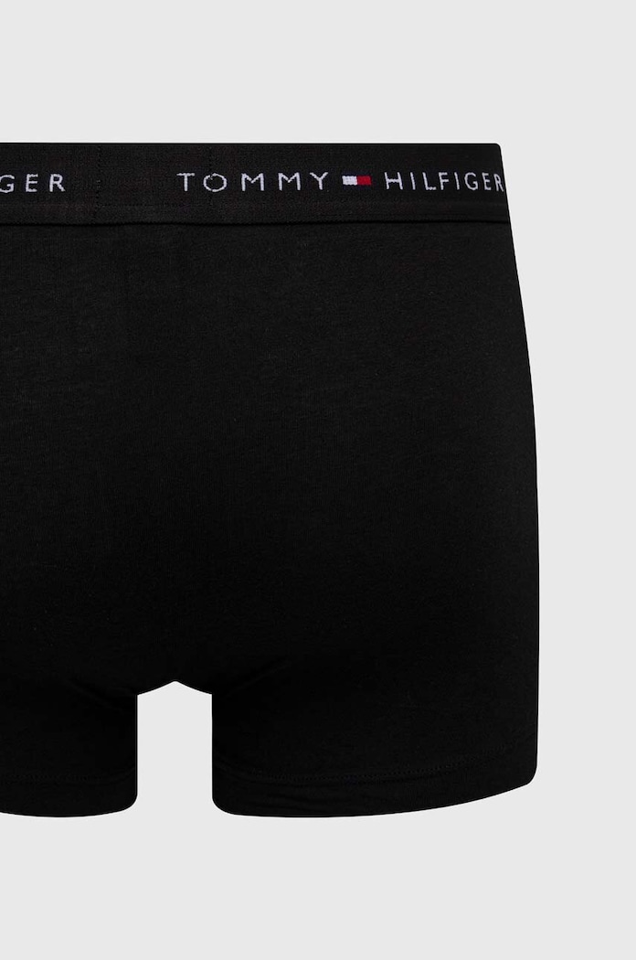 Oblečenie Boxerky Tommy Hilfiger 3-pak UM0UM02763.PPYX čierna