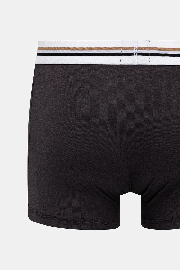 BOSS přiléhavé boxerky pánské s viskózou Trunk 3P Revive 3-pack 50492200 bílá