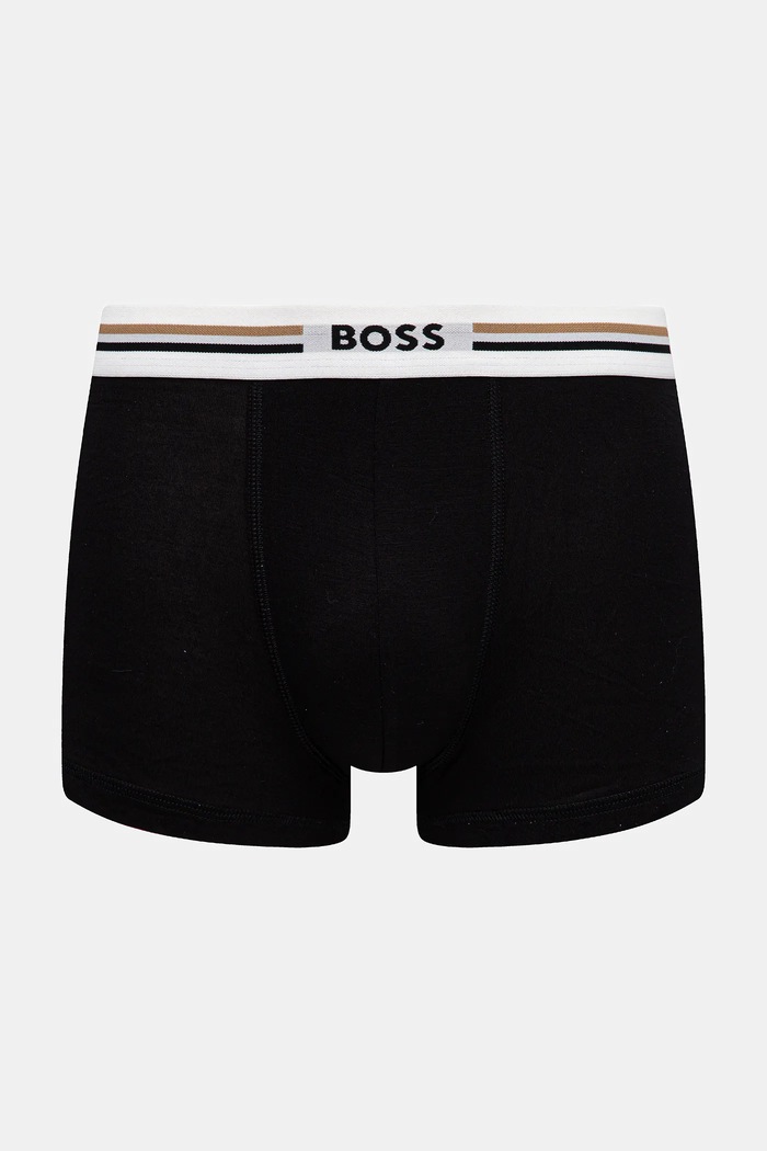 BOSS boxeri mulați pentru bărbați cu vâscoză Trunk 3P Revive pachet de 3 50492200 albastru AA00