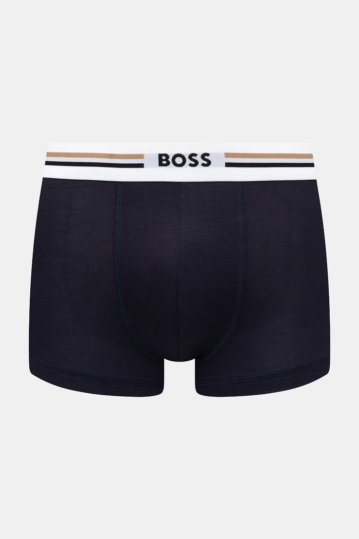 BOSS облягаючі боксери чоловічі з віскозою Trunk 3P Revive 3 шт. чорний 50492200