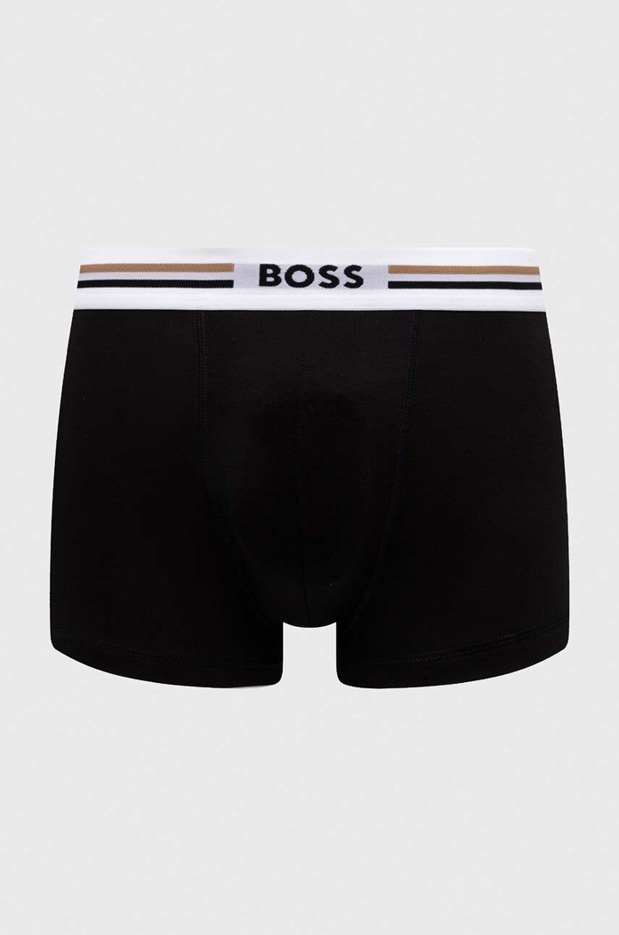 BOSS přiléhavé boxerky pánské s viskózou Trunk 3P Revive 3-pack 50492200 vícebarevná AA00