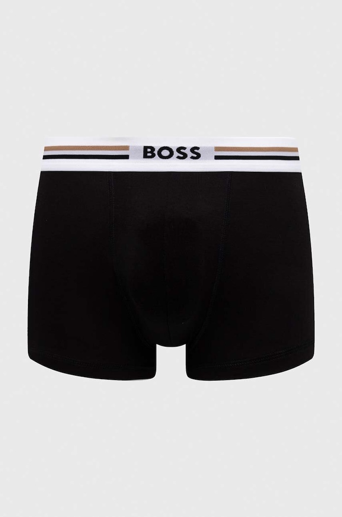 BOSS přiléhavé boxerky pánské s viskózou Trunk 3P Revive 3-pack 50492200 vícebarevná AA00