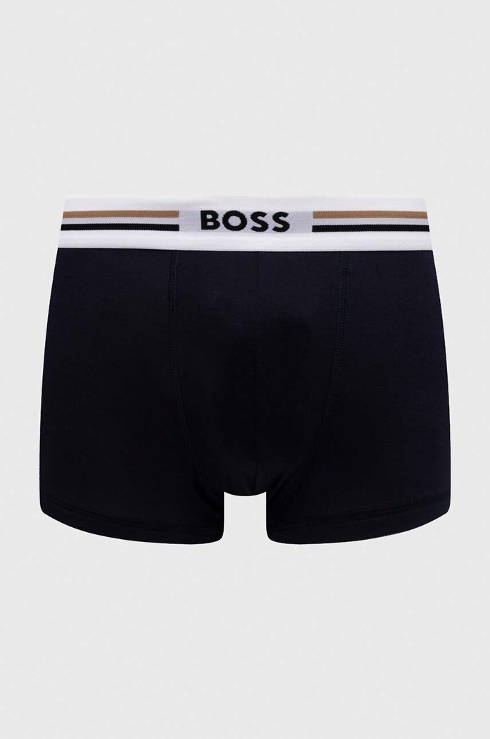 BOSS přiléhavé boxerky pánské s viskózou Trunk 3P Revive 3-pack vícebarevná 50492200
