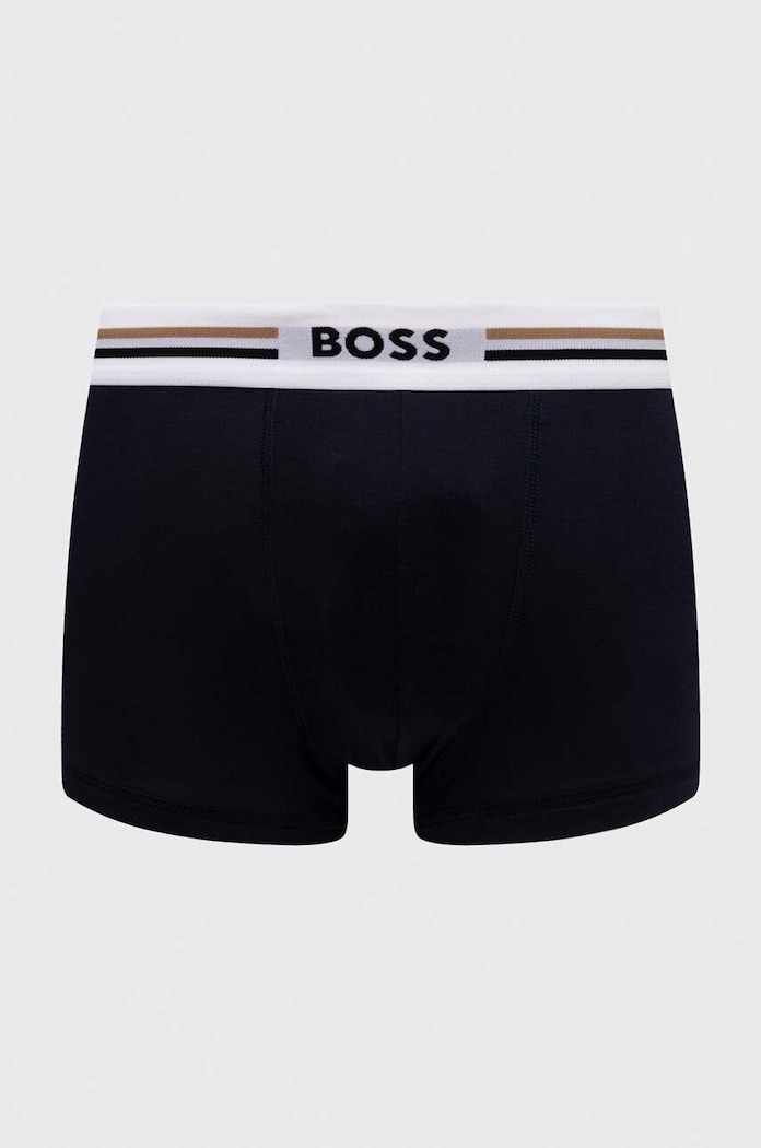 BOSS přiléhavé boxerky pánské s viskózou Trunk 3P Revive 3-pack vícebarevná 50492200