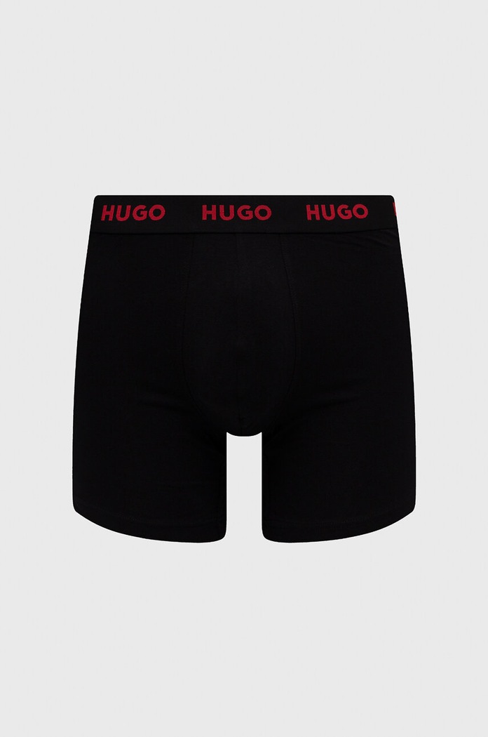 Oblečenie Boxerky HUGO 3-pak 50492348 tmavomodrá