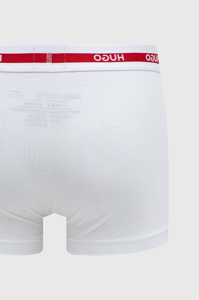 HUGO priliehavé boxerky pánske bavlnené s elastanom TRIPLET PLANET 3-pak 50492375