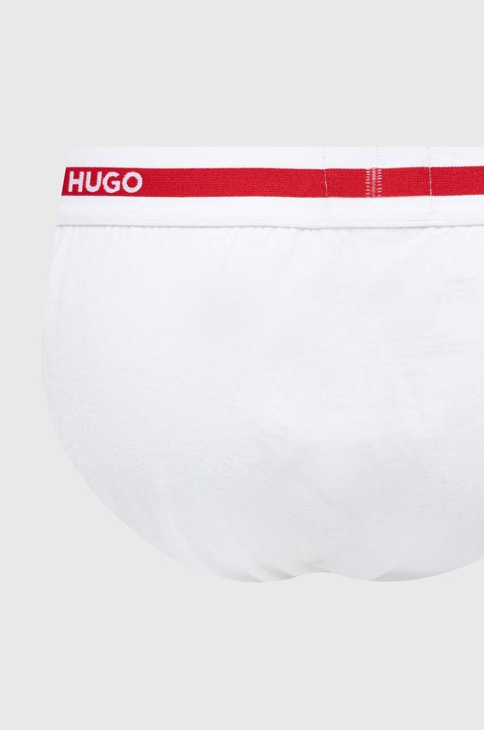 Odzież HUGO slipy 3-pack HIPBR TRIPLET PLANET 50492378 biały