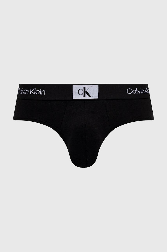 Slipy Calvin Klein Underwear 3-pak 000NB3527A.PPYX čierna AA00