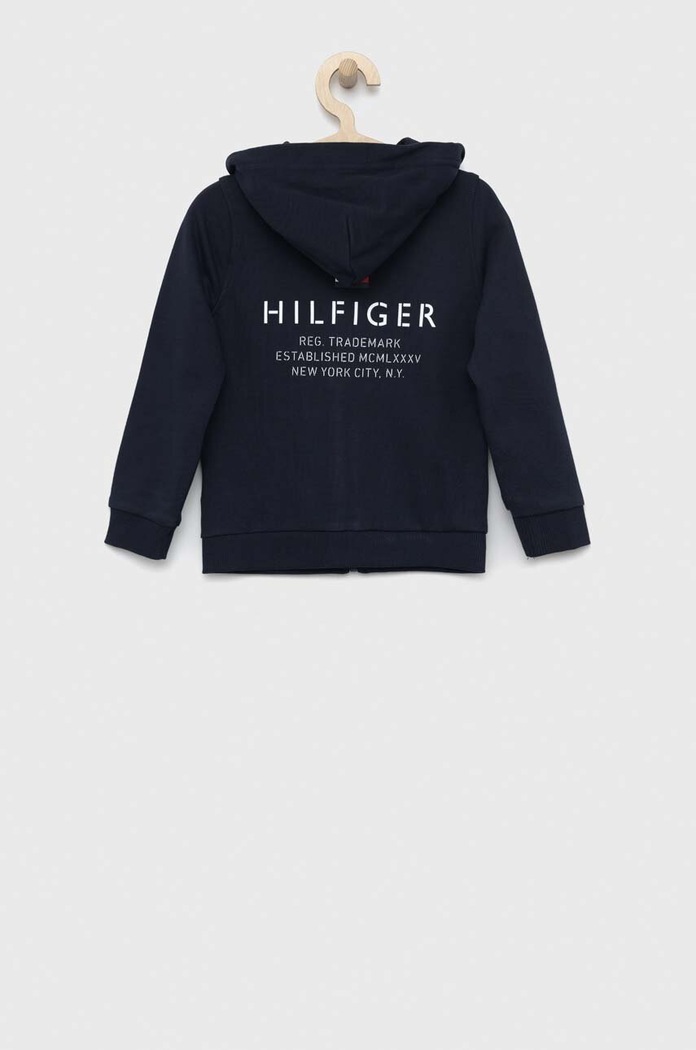 Tommy Hilfiger bluza dziecięca KB0KB08233.PPYX granatowy SS23