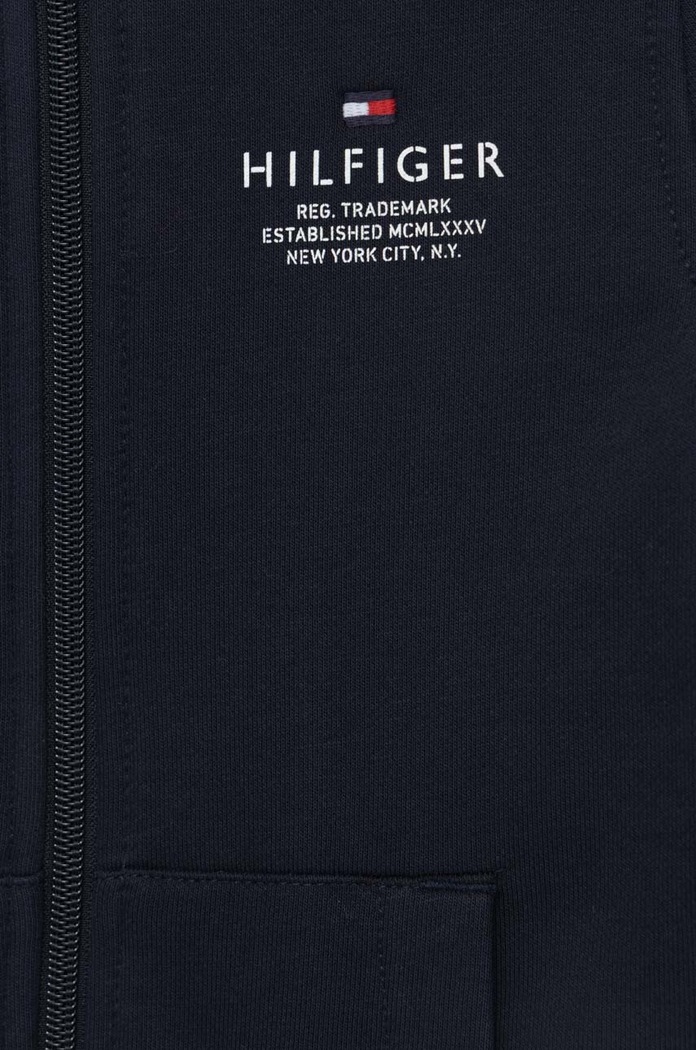 Chłopiec Tommy Hilfiger bluza dziecięca KB0KB08233.PPYX granatowy